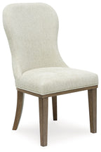 Sturlayne - Marron - Chaise de salle à manger rembourrée (lot de 2)