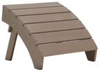 Sundown Treasure - 2 pièces - Chaise Adirondack et pouf
