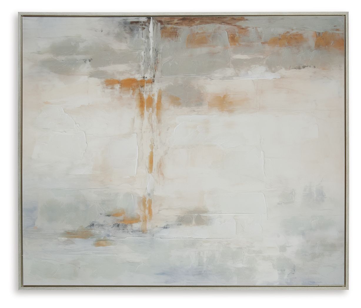 Vallrow - Gris / Ambre - Décoration murale