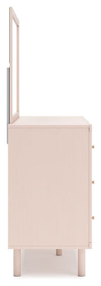 Wistenpine - Blush - Commode et miroir