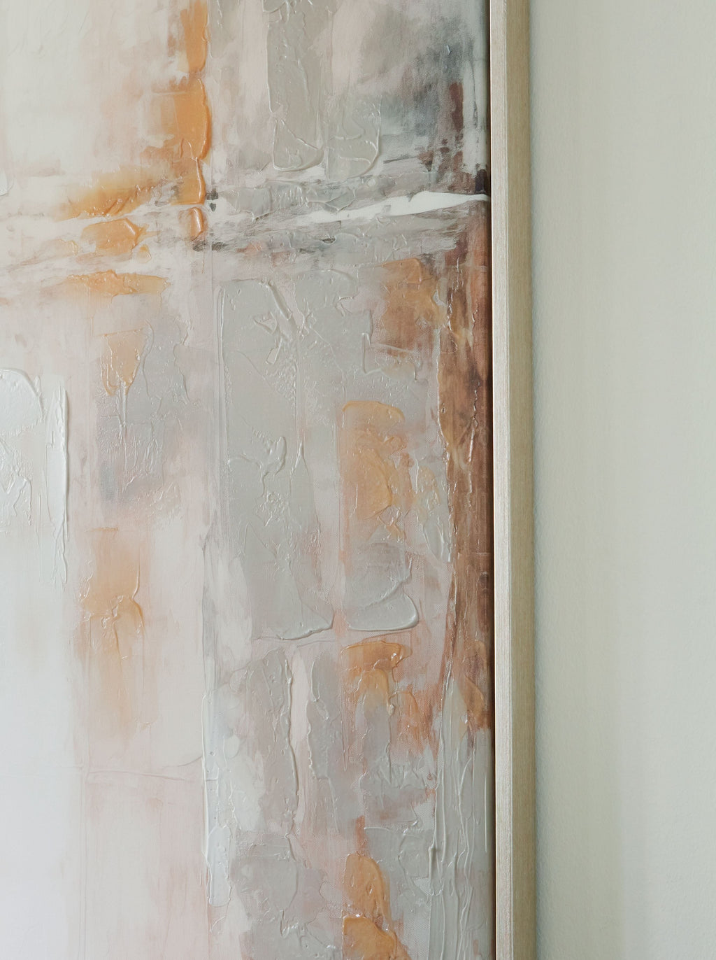Vallrow - Gris / Ambre - Décoration murale