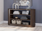 Korestone - Brun chaud - Ensemble 3 pièces - Bureau, chaise et crédence