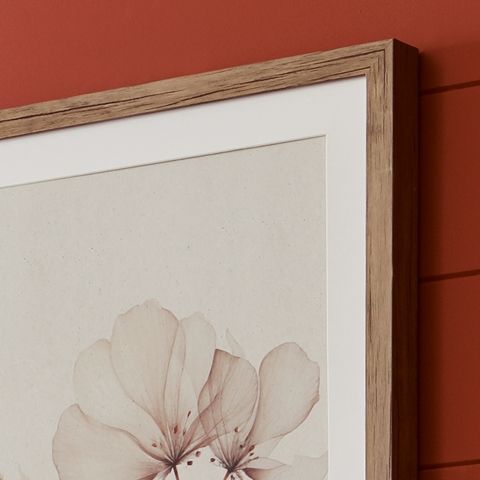 Bondner - Beige / Rouille - Ensemble de décorations murales (lot de 4)