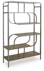 Jaddon - Marron / Argent antique - Bibliothèque