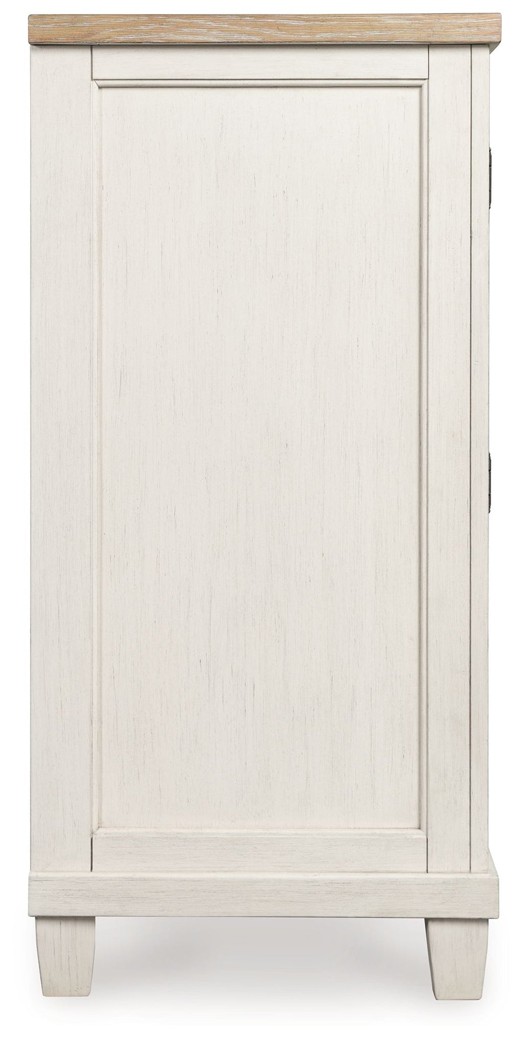 Shaybrock - Blanc antique / Marron - Commode
