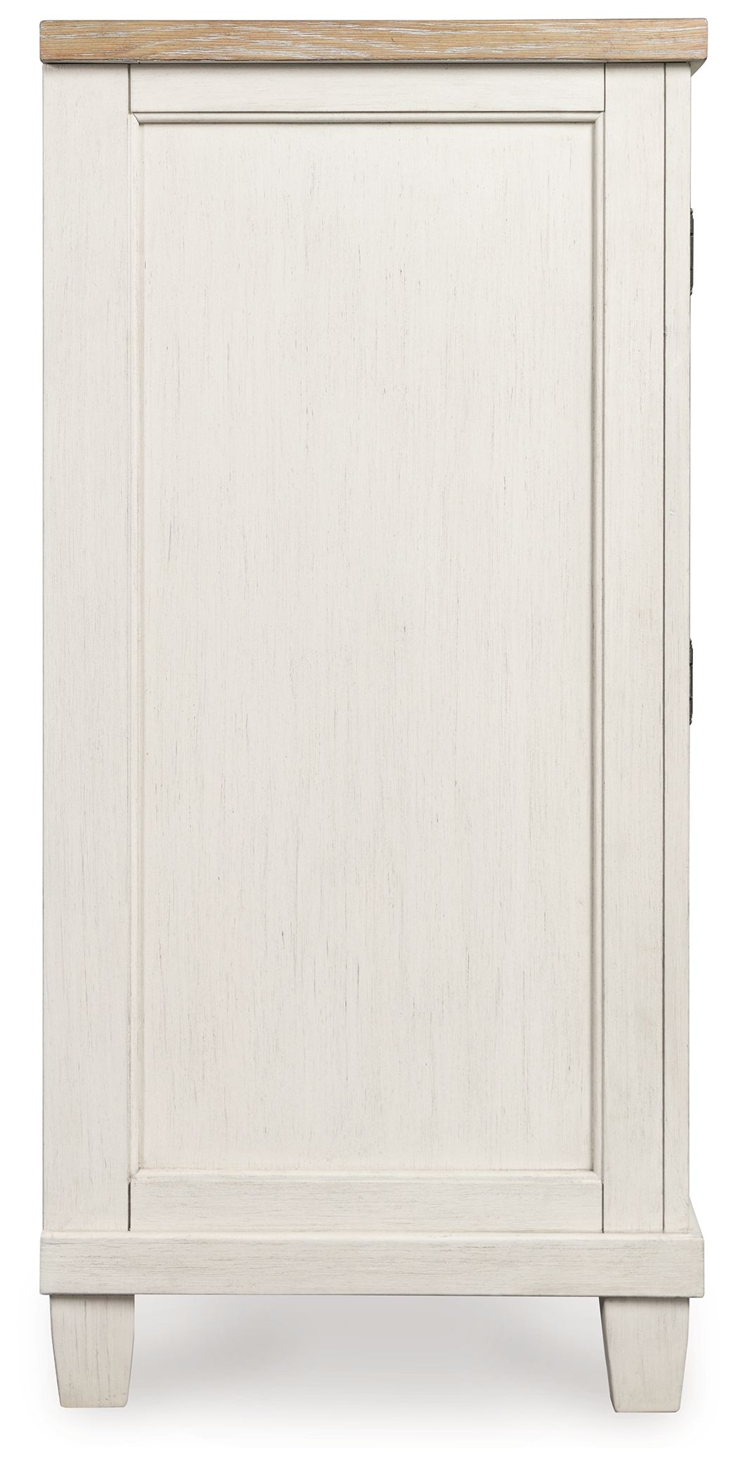 Shaybrock - Blanc antique / Marron - Commode