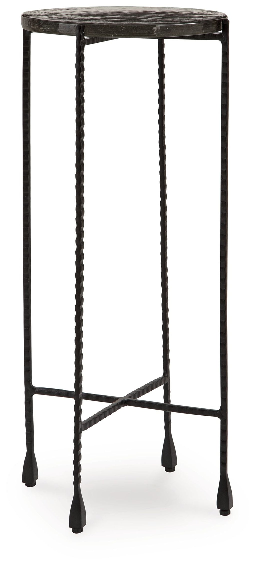 Newgoren - Transparent / Noir - Table d'appoint