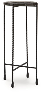 Newgoren - Transparent / Noir - Table d'appoint