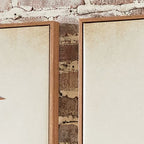 Aubinell - Beige - Ensemble de décoration murale (lot de 2)