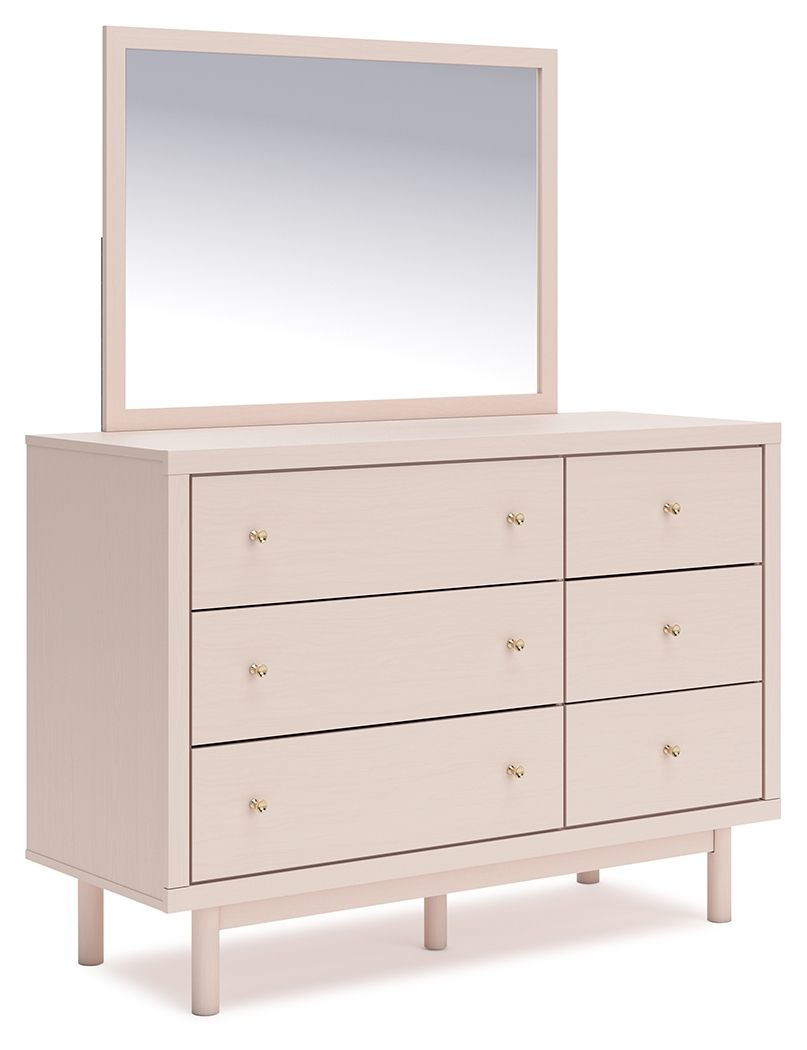 Wistenpine - Blush - Commode et miroir