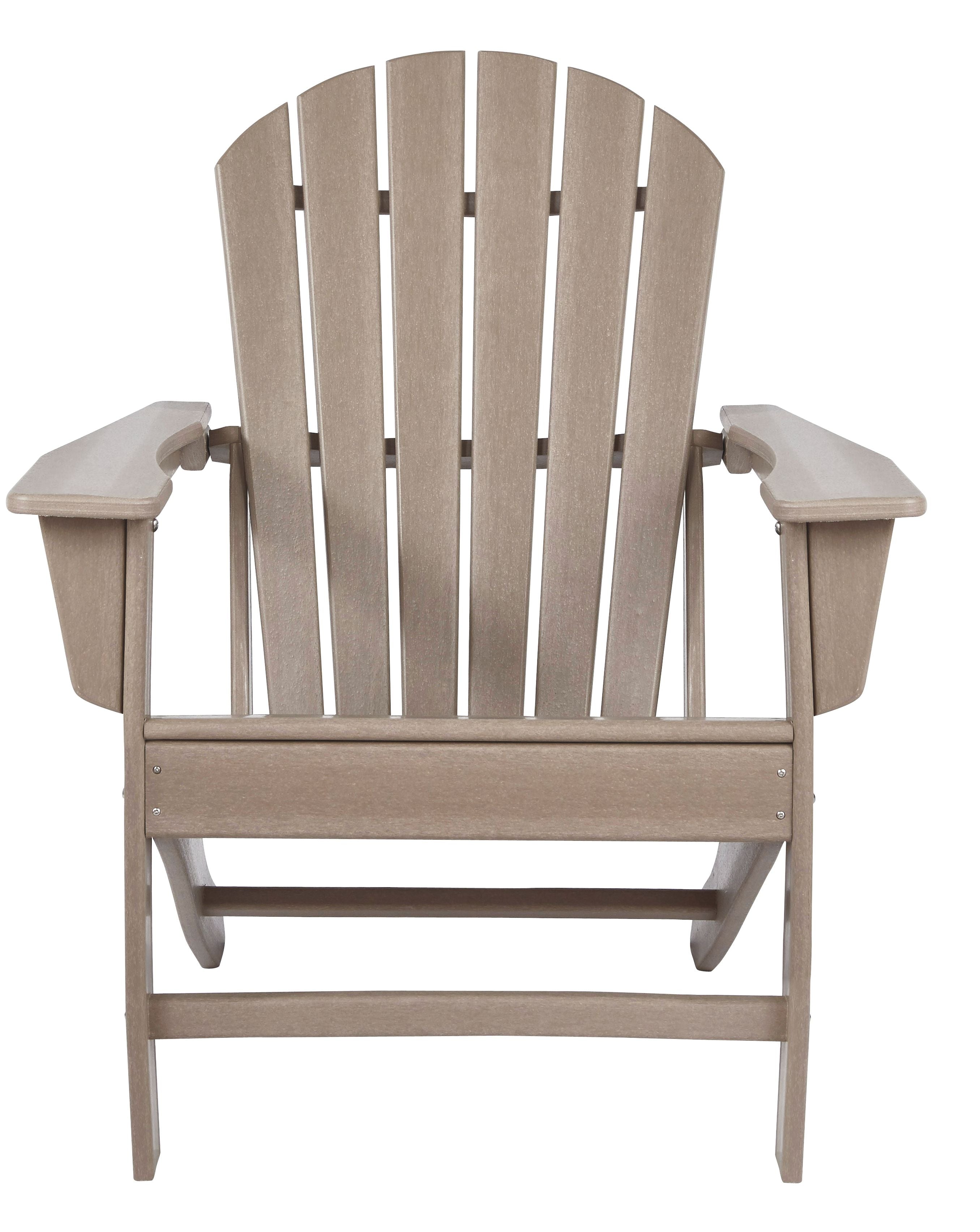 Sundown Treasure - 2 pièces - Chaise Adirondack et pouf