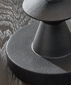 Luanndon - Noir - Lampe de buffet en poly