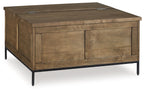 Torlanta - Marron - Table basse relevable