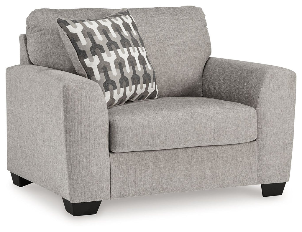 Avenal Park - Flanelle - Chaise et demie
