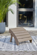 Sundown Treasure - 2 pièces - Chaise Adirondack et pouf