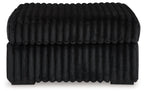Midnight-madness - Onyx - Ottoman d'appoint surdimensionné
