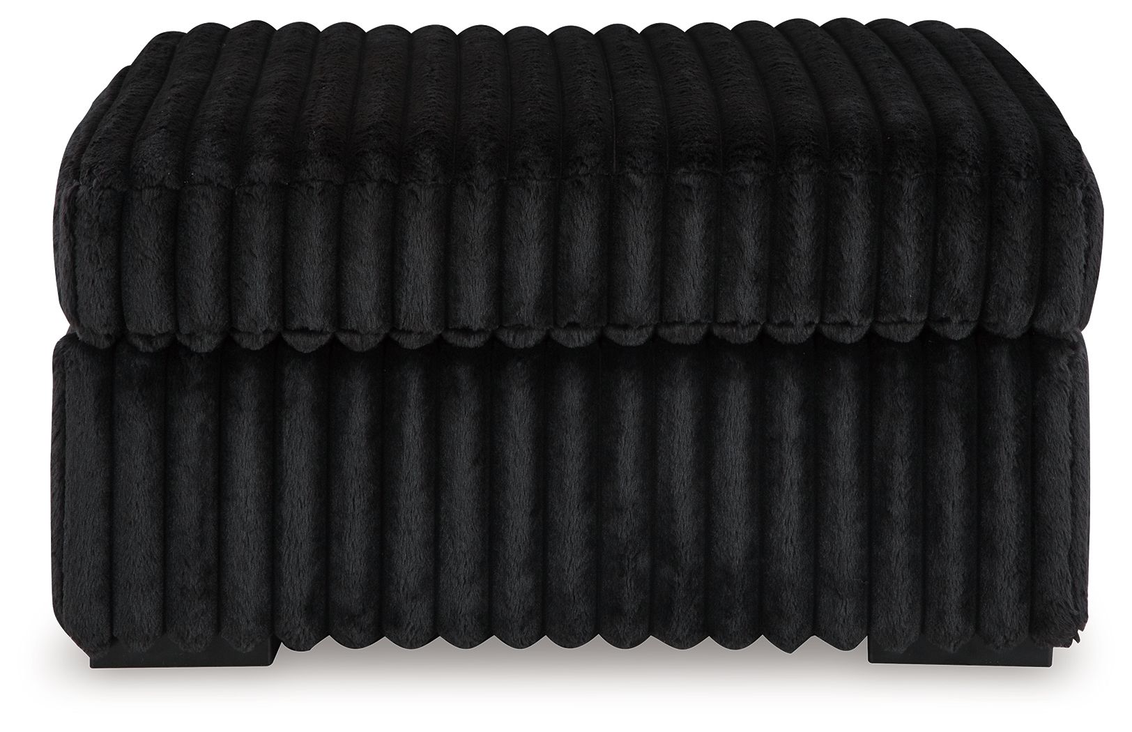 Midnight-madness - Onyx - Ottoman d'appoint surdimensionné