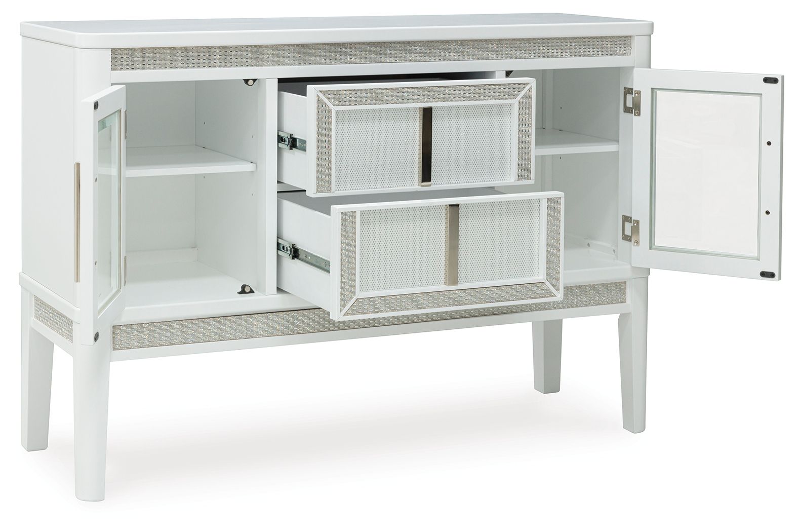 Chalanna - Ensemble de table à manger rectangulaire extensible