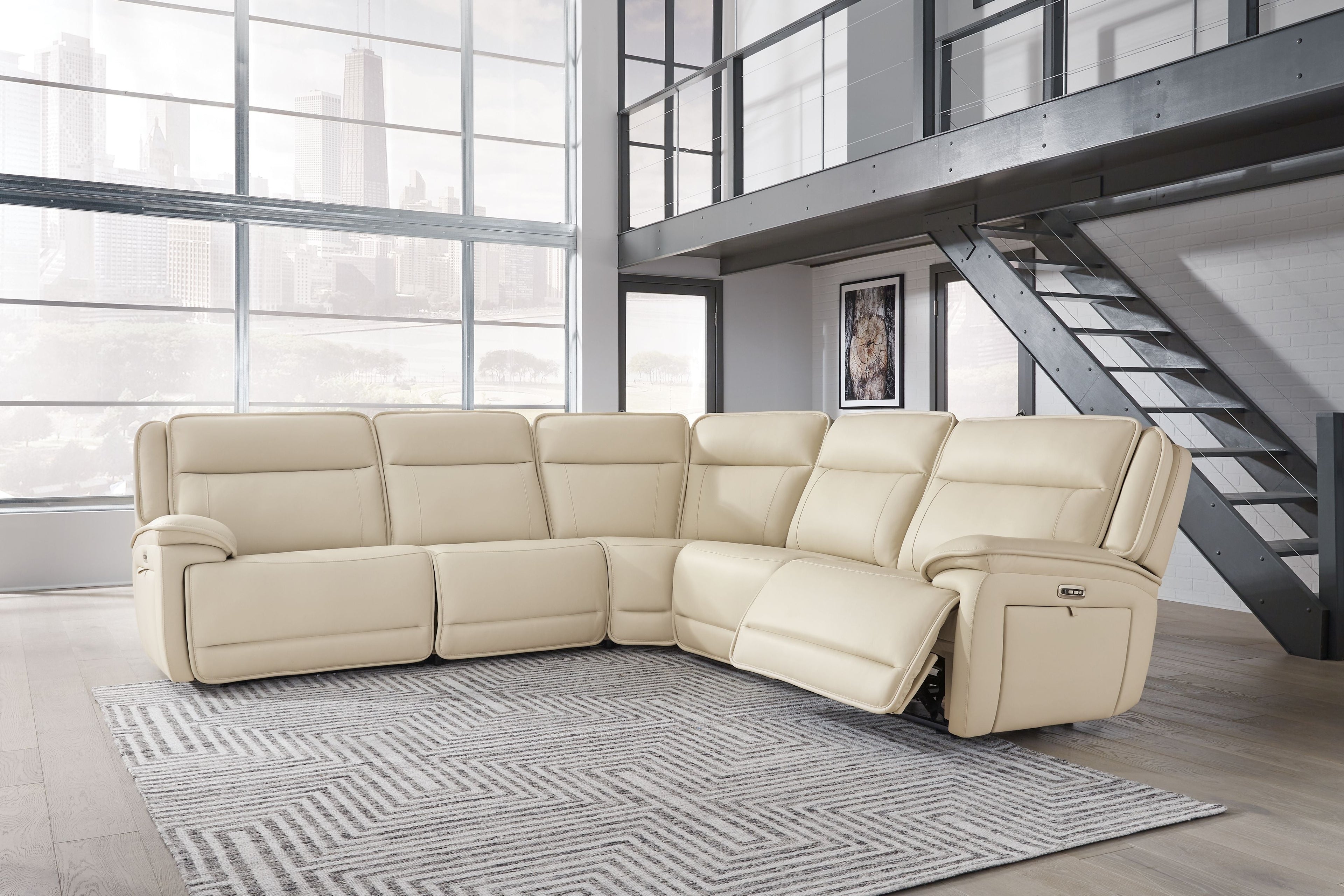 Double Deal - Canapé sectionnel inclinable