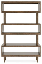 Austanny - Brun chaud - Ensemble 3 pièces - Bureau, chaise et bibliothèque