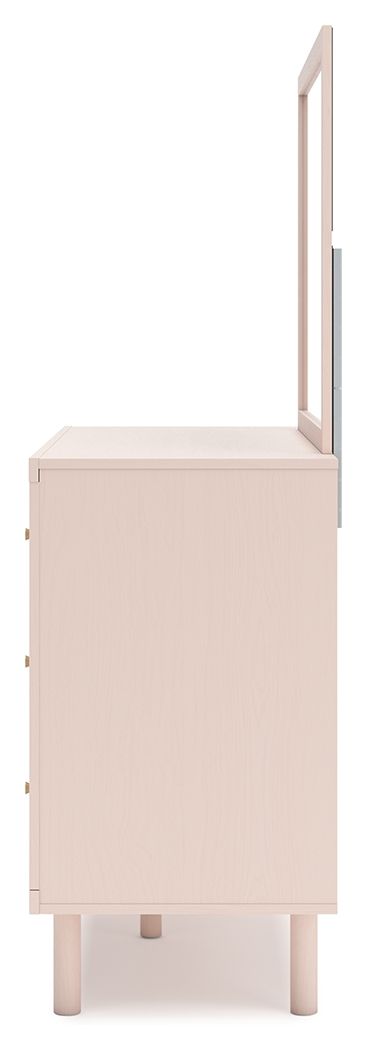 Wistenpine - Blush - Commode et miroir