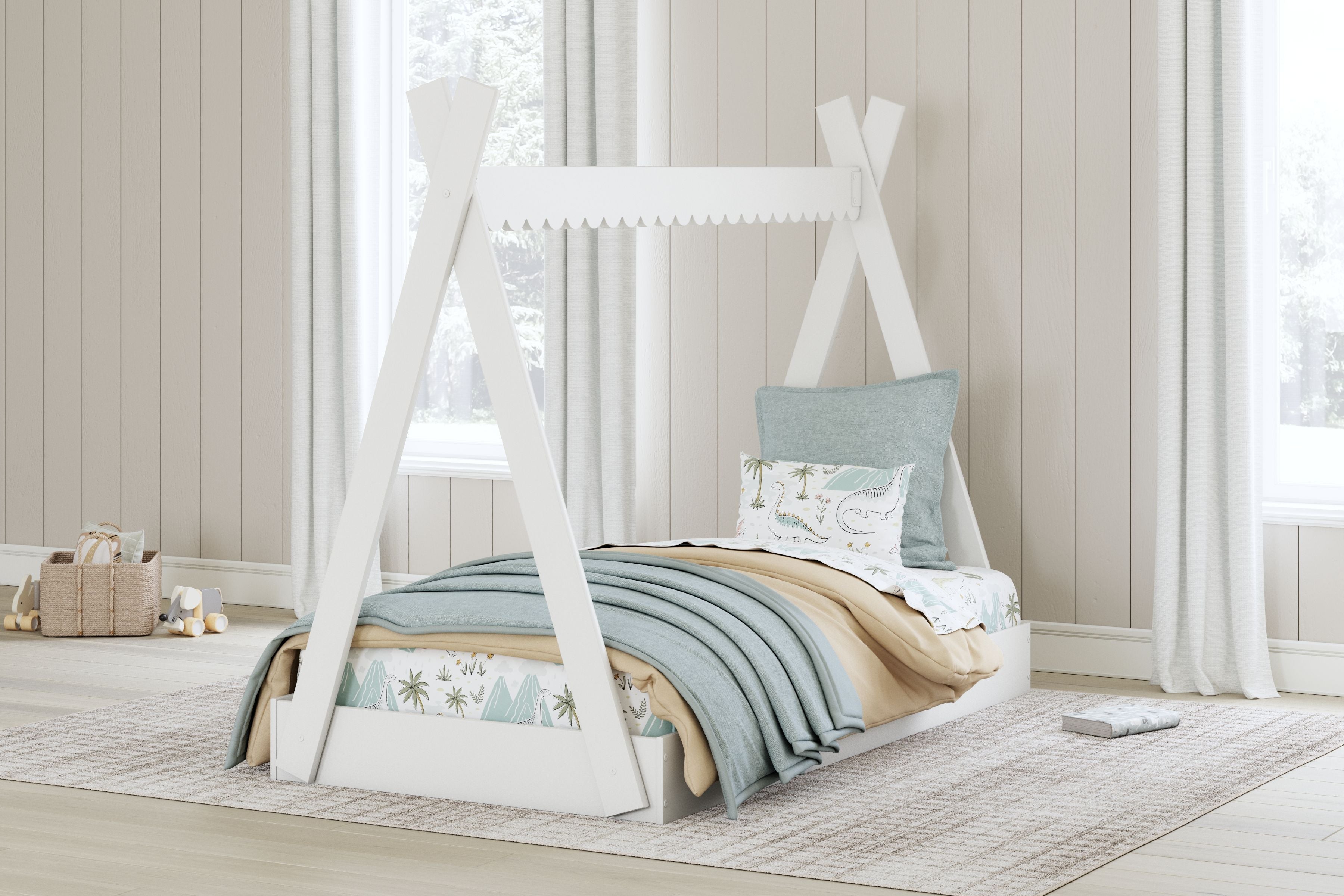 Hallityn - Tente complète avec lit dans une boîte