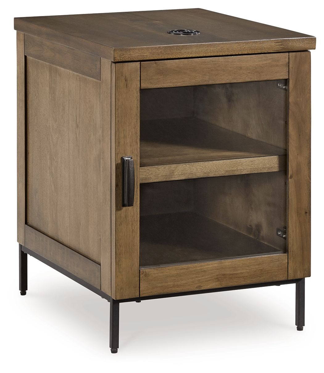 Torlanta - Marron - Table d'appoint