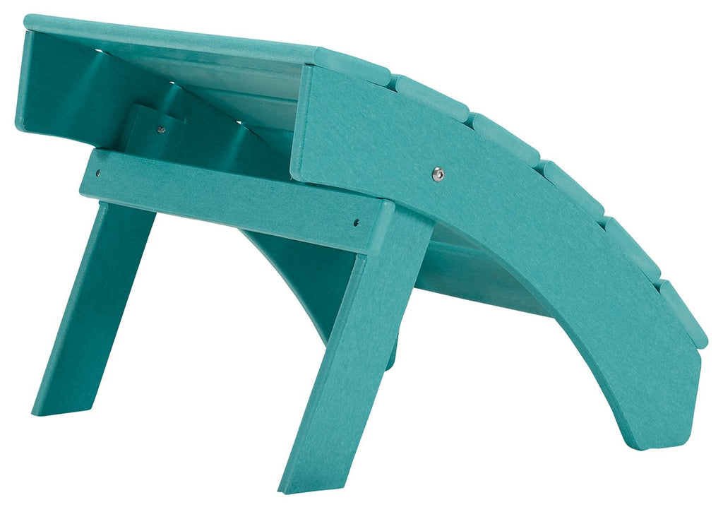 Sundown Treasure - 2 pièces - Chaise Adirondack et pouf