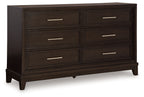 Neymorton - Brun gris foncé - Commode