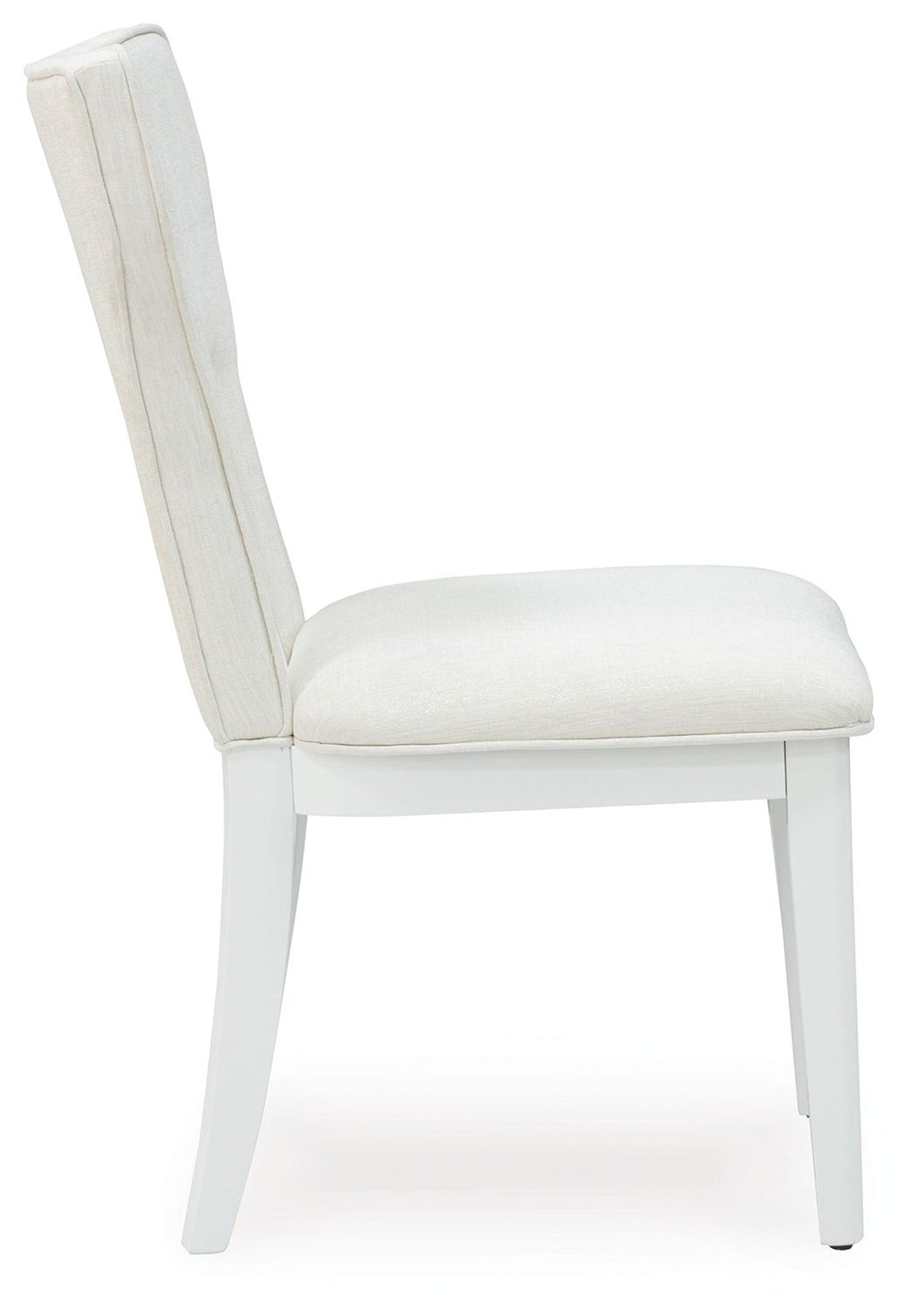 Chalanna - Blanc - Chaise de salle à manger rembourrée (lot de 2)