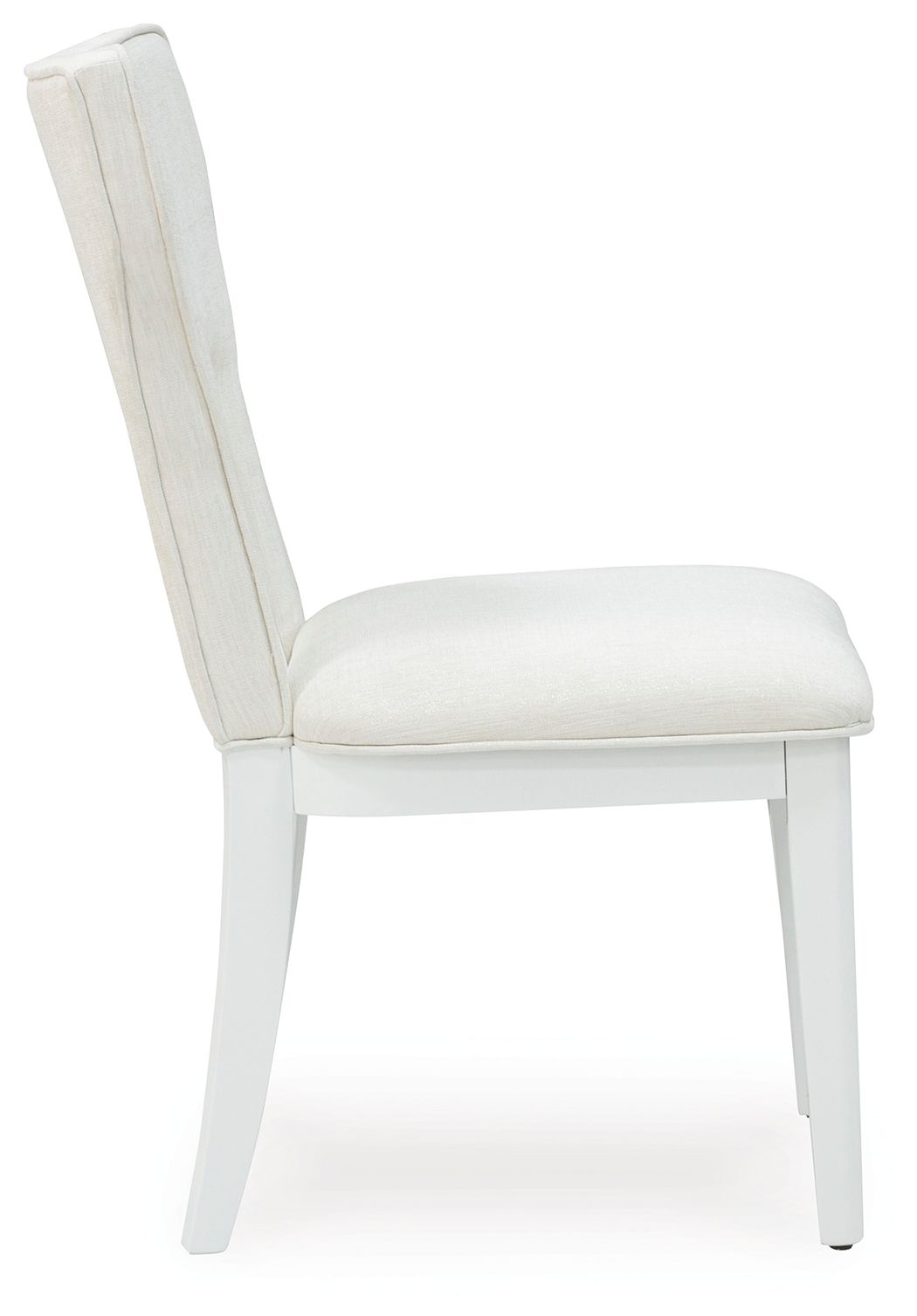 Chalanna - Blanc - Chaise de salle à manger rembourrée (lot de 2)