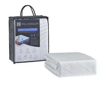 Protecteur avancé – Blanc – Protège-matelas Queen (ensemble de 4)