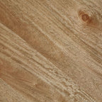 Kristiland - Table d'appoint ronde marron clair