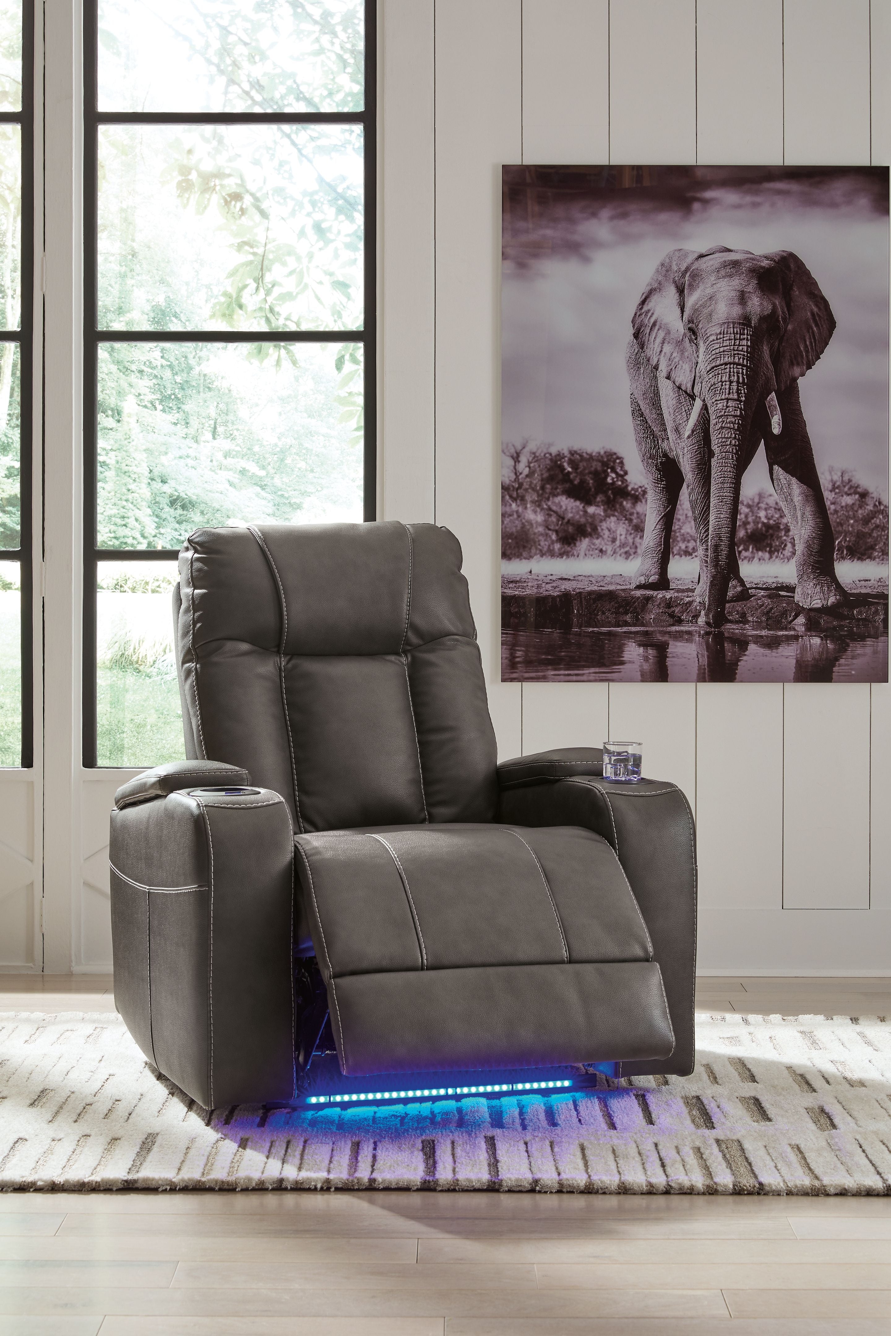 Feazada - Fauteuil inclinable électrique avec appui-tête réglable
